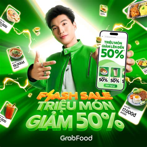 GRABFOOD FLASH SALE in 30 minutes! .